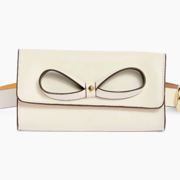 Kate Spade White Bow Belt Bag - Picture 8 of 8